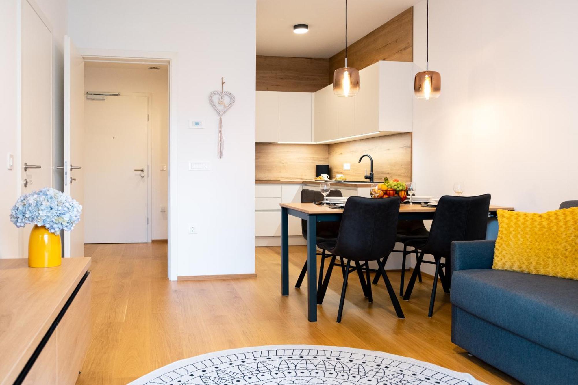 Masarykova Residence - Modern 1-Bedroom In City Center & Free Parking Liubliana Exterior foto